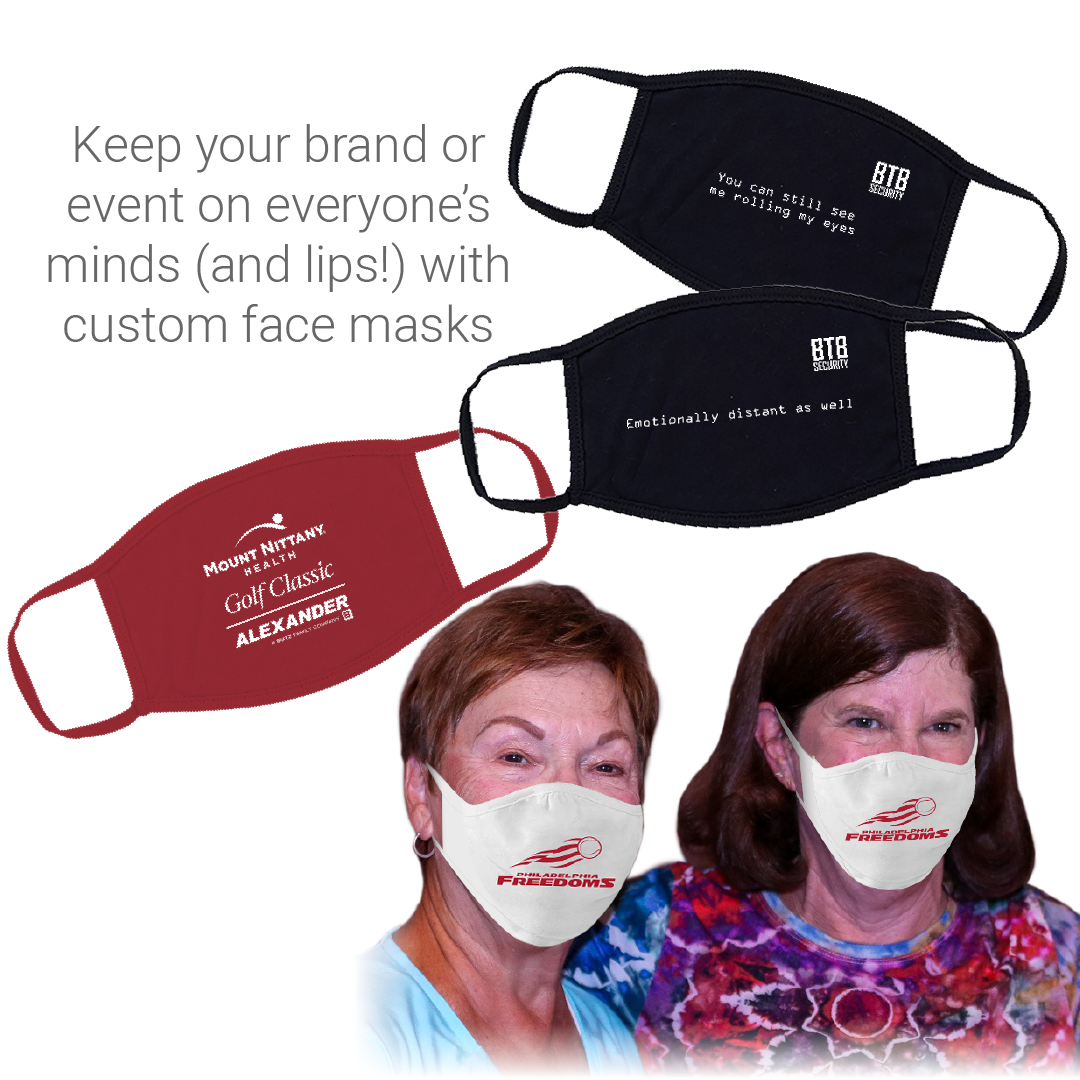 Stay Safe & Healthy with custom face masks from The Barash Group