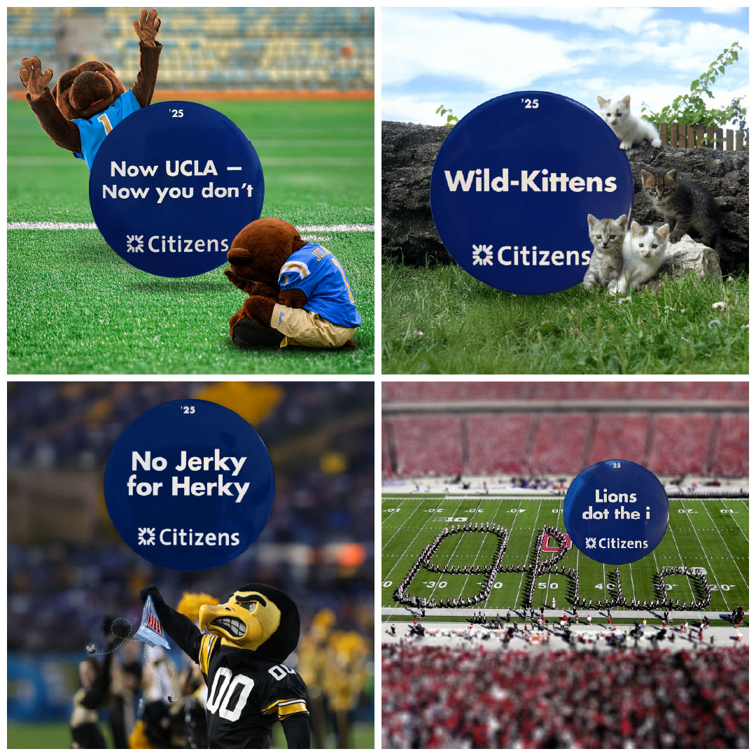 We Are in the longest-running collegiate button program... It’s our 53rd year!